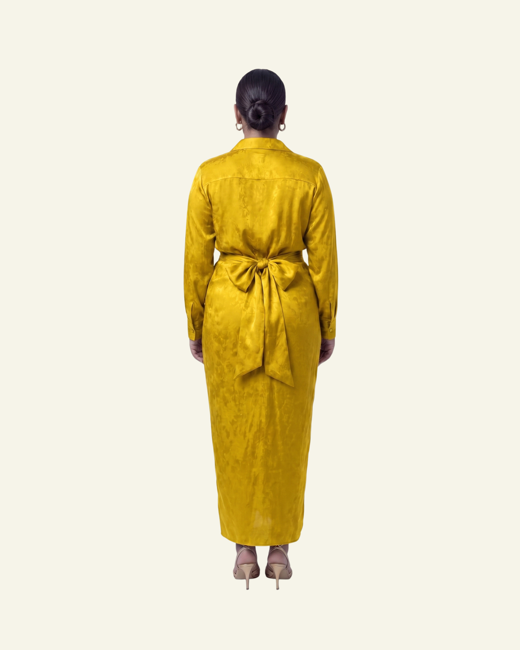 Shirt with Draped Skirt