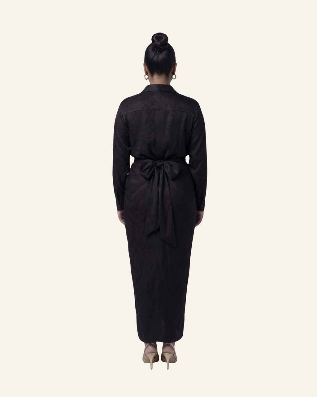 Shirt with Draped Skirt