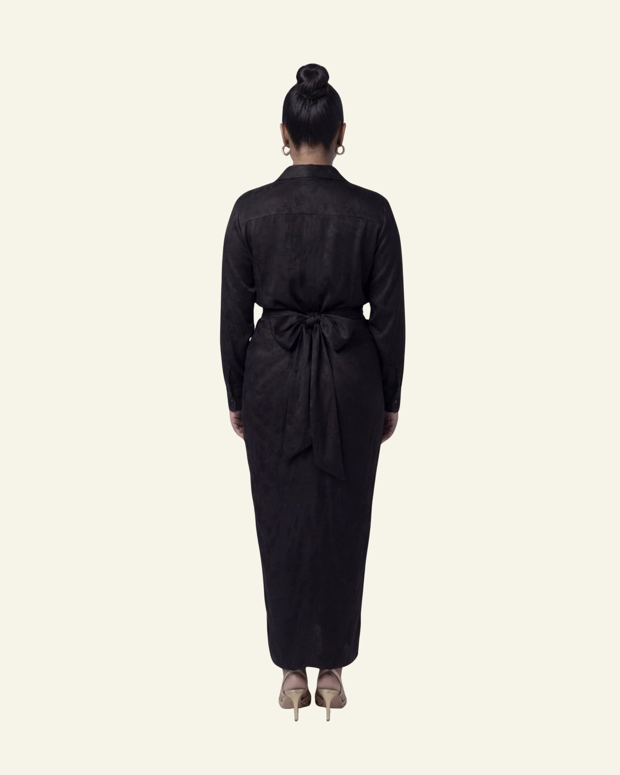 Shirt with Draped Skirt