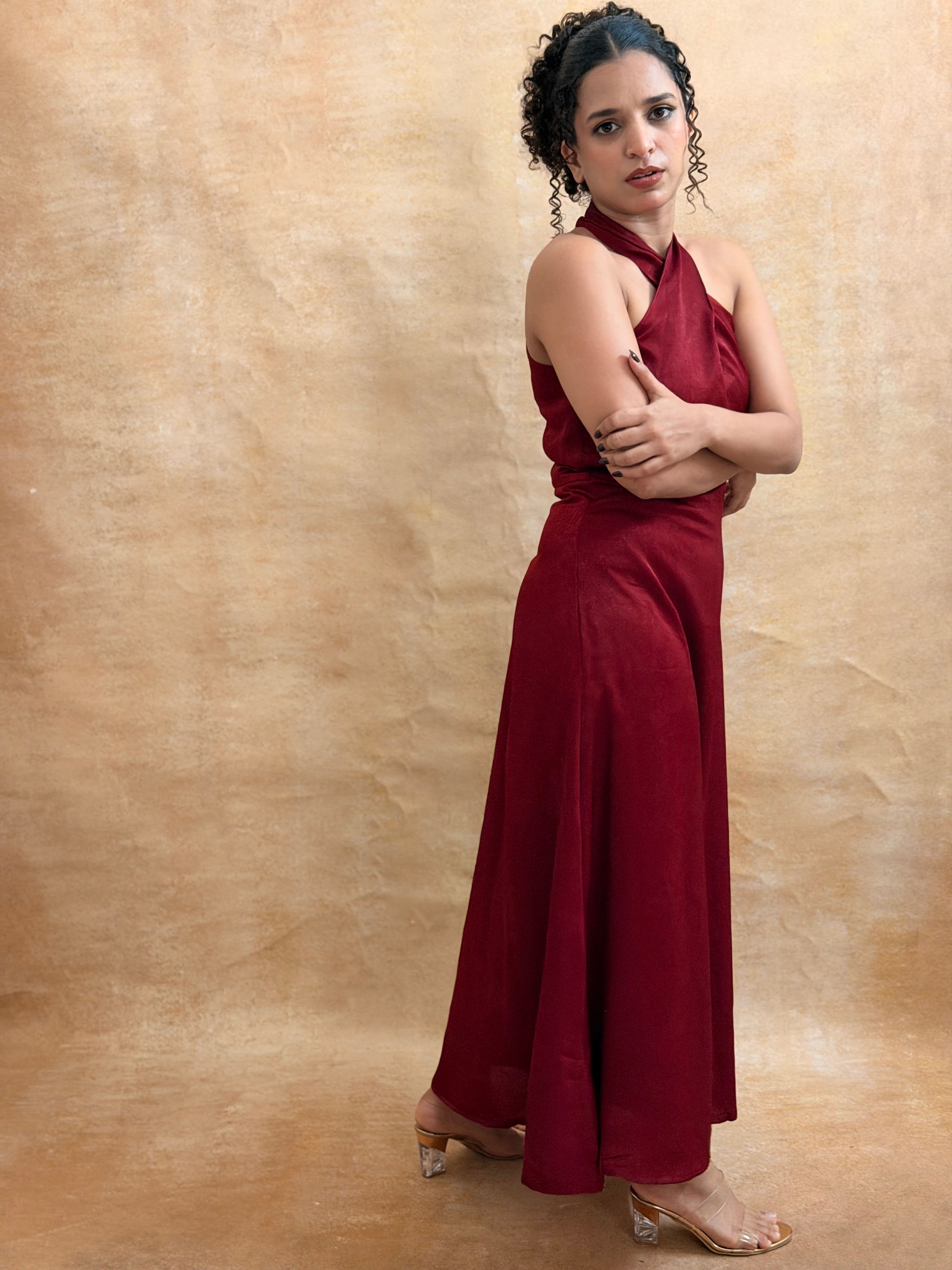Criss-cross dress