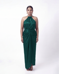 Green Halter Neck Top
