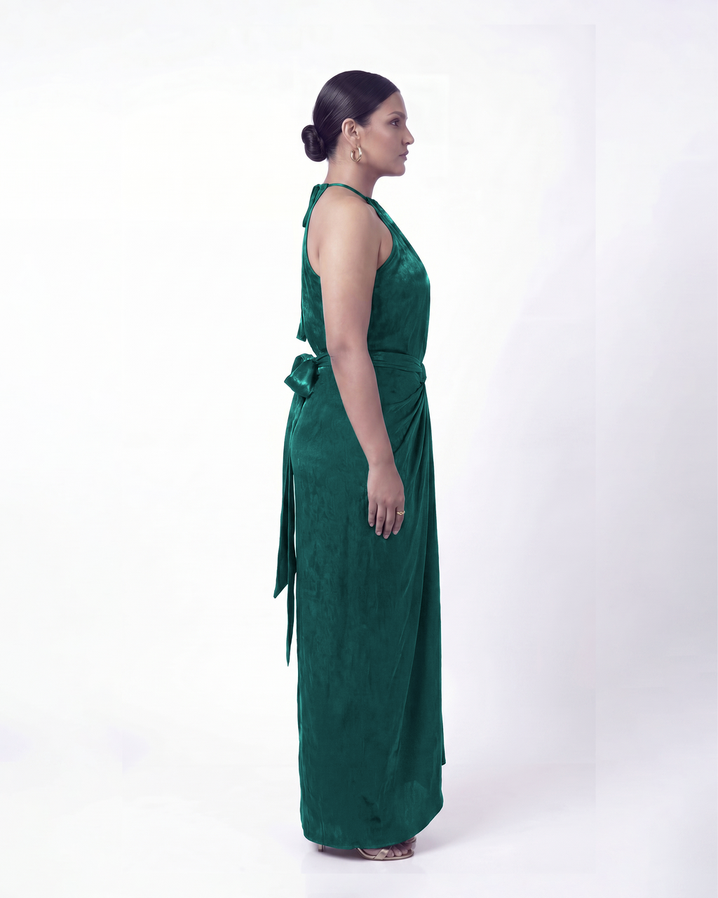 Green Halter Neck Top
