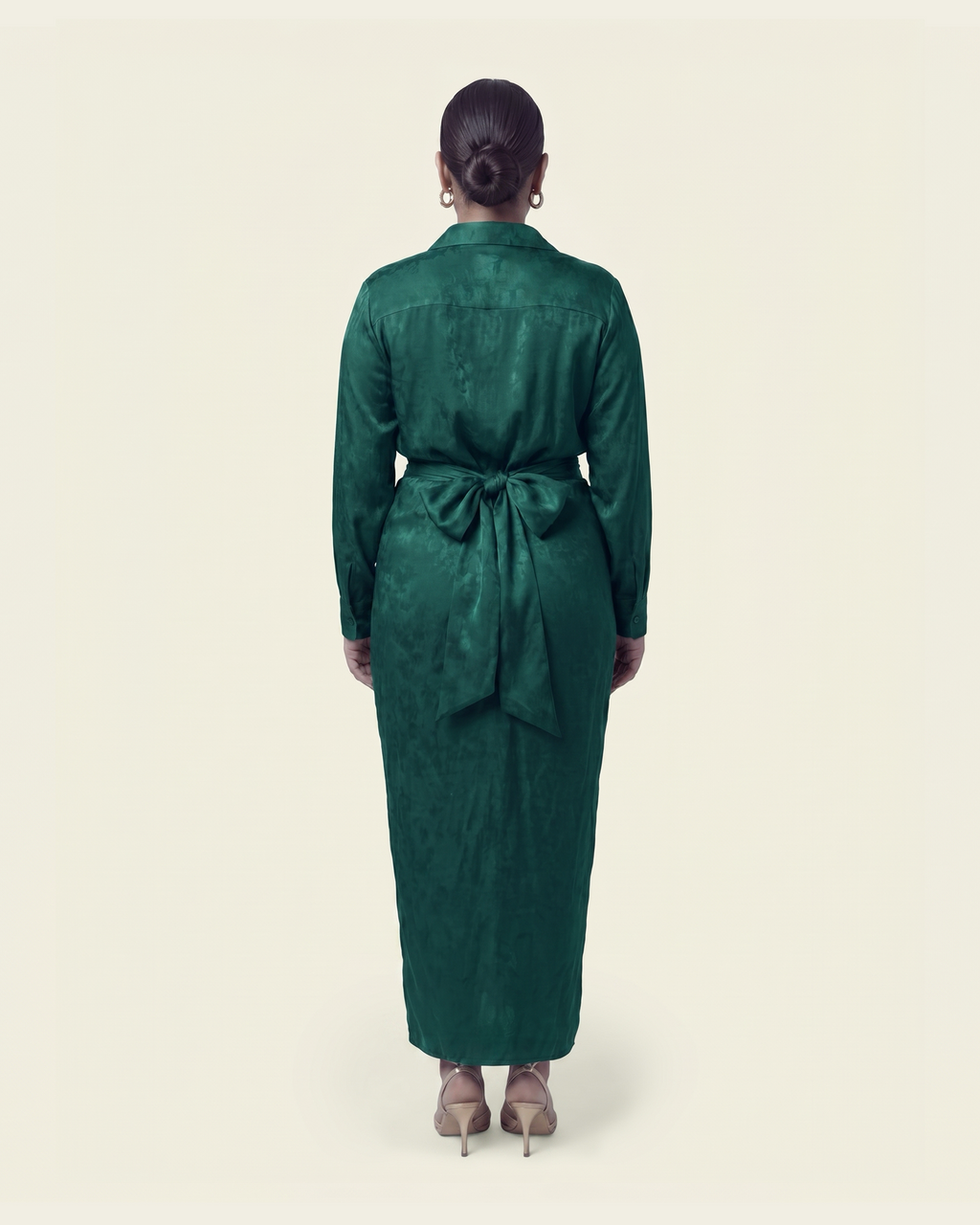 Shirt with Draped Skirt