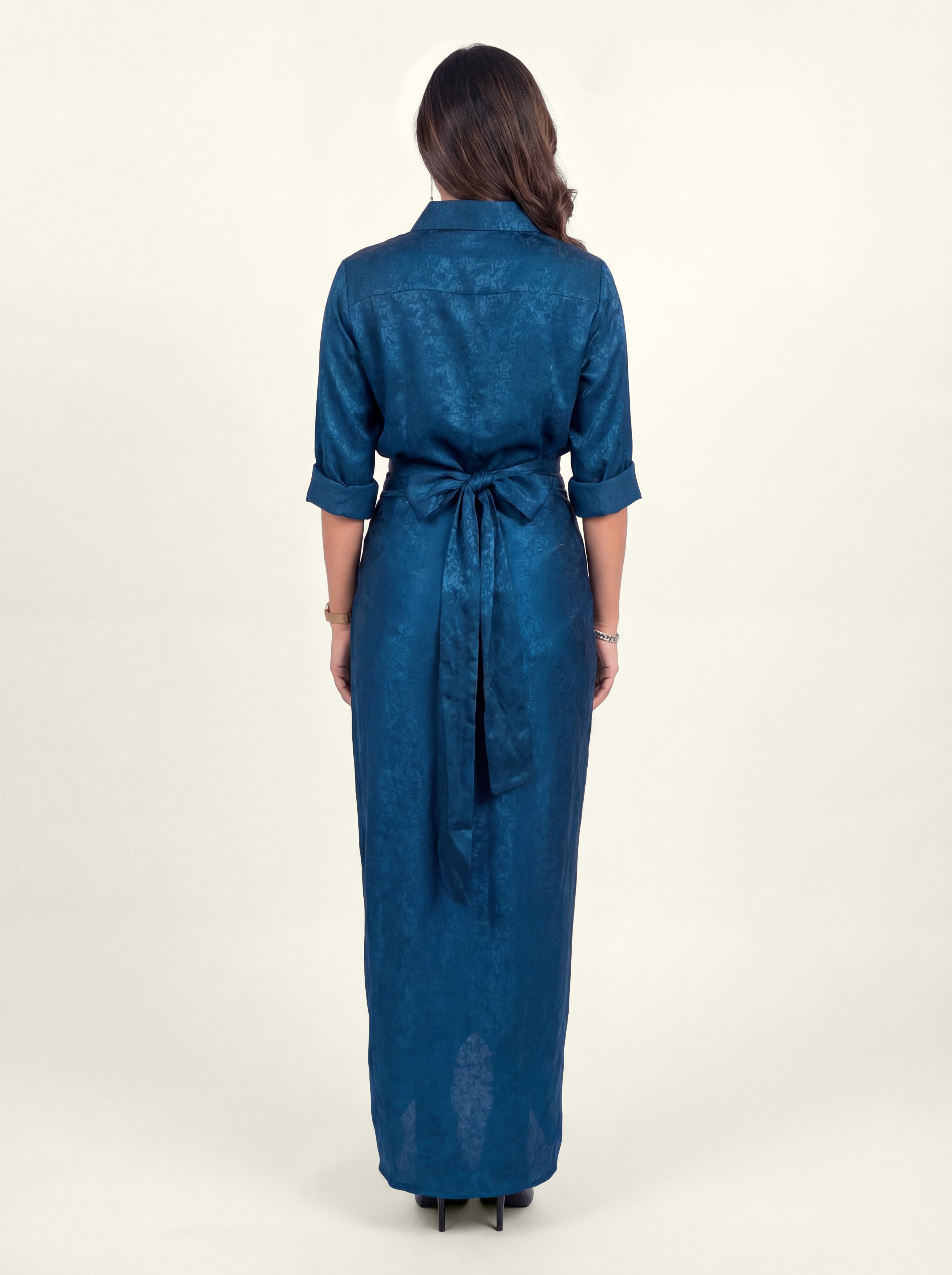 Blue Shirt Cord Set