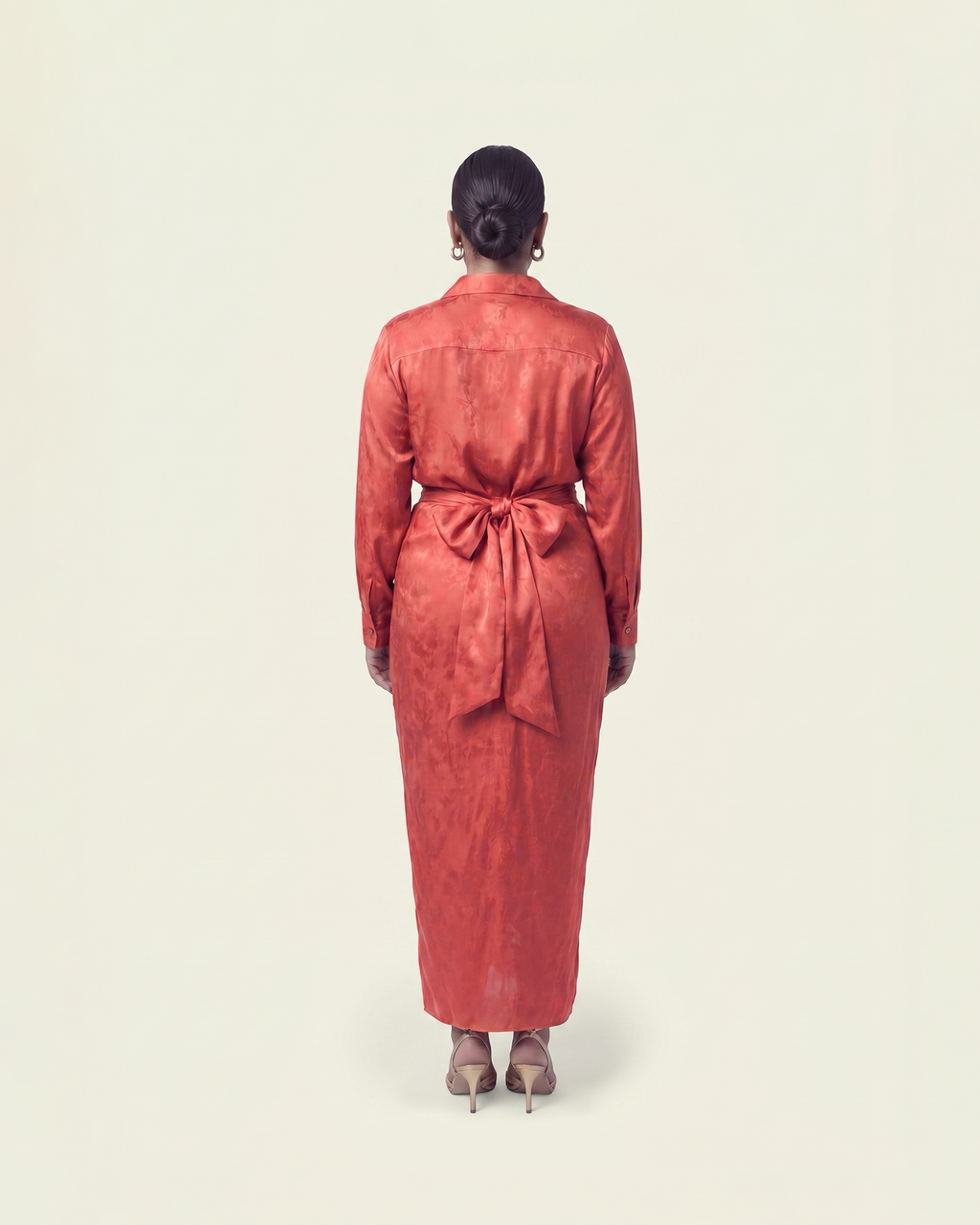 Shirt with Draped Skirt
